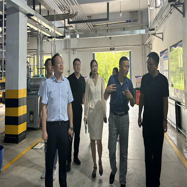 萊西市科學技術協(xié)會孫主席及店埠人大李主席一行來奧迪斯工廠參觀調研