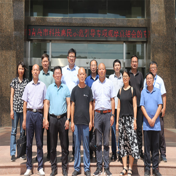 集團召開青島市科技惠民示范引導專項“花生主要病蟲害綠色防控生物農(nóng)藥技術(shù)開發(fā)及示范推廣”現(xiàn)場調(diào)查觀摩會